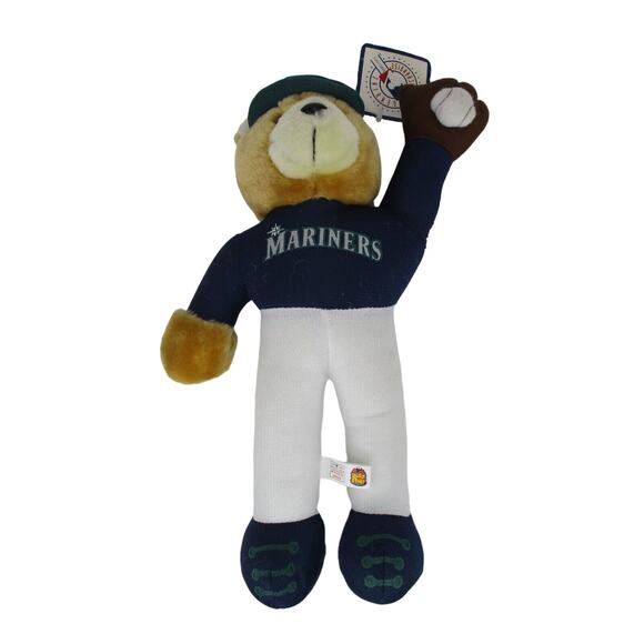 Vintage Seattle Mariners 1996 Good Stuff Sports Stuffed Bear 13" Tall - Picture 5 of 5